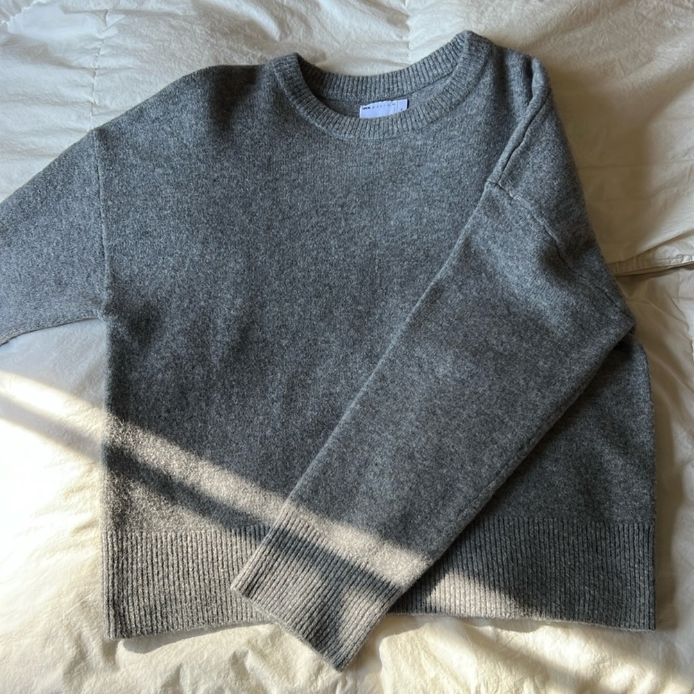 Boxy Crew Neck Sweater
